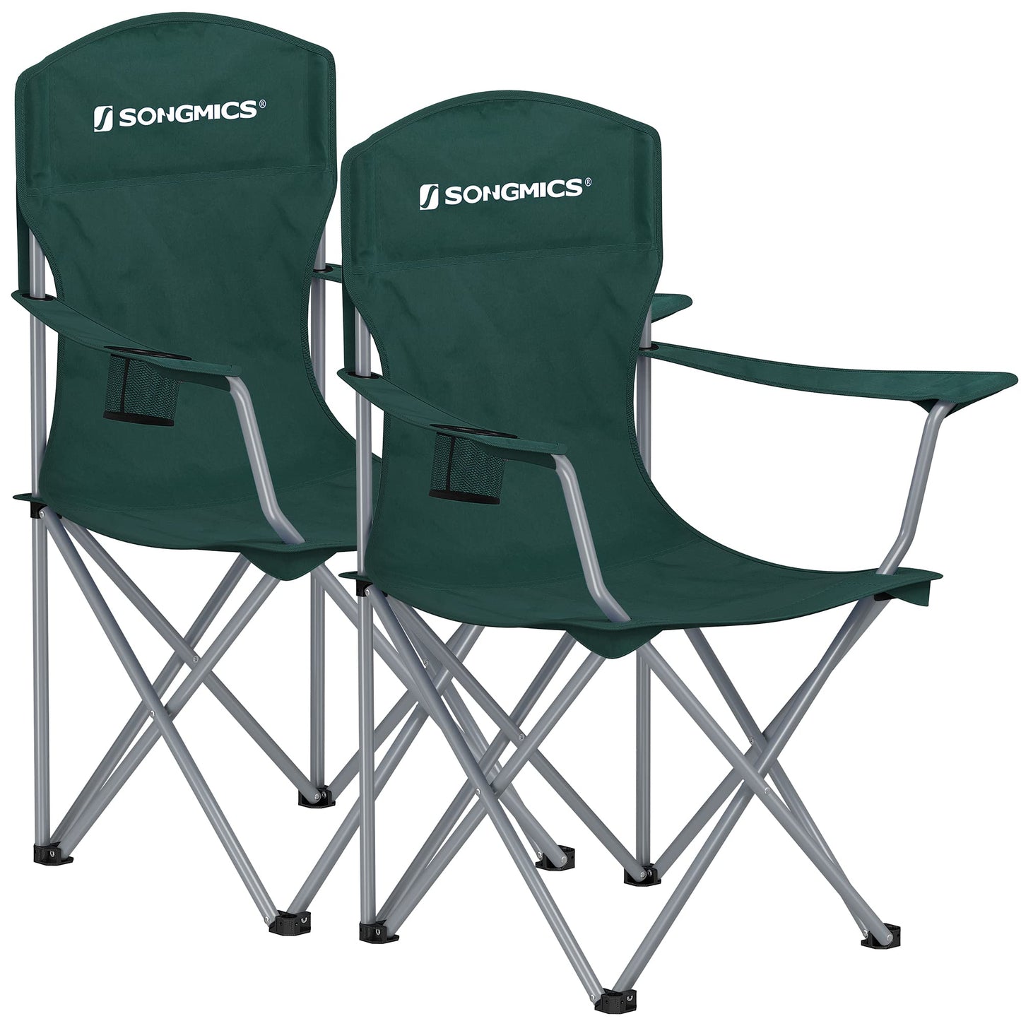 SONGMICS 2er Set Klappstuhl Campingstuhl Bequeme Schwerlaststruktur bi – CampNest